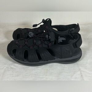 Khombu Black Women's Sandals